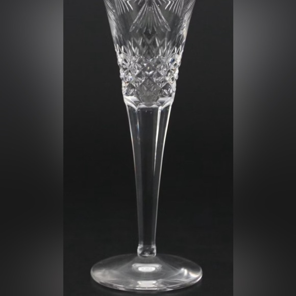 Waterford Crystal The Millennium Collection Peace 9.25” Toasting Flute Excellent - Picture 2 of 8